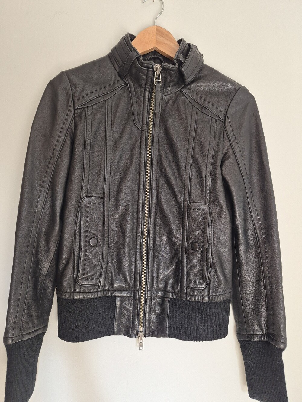 Mackage for Aritzia leather jacket